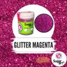 glitter magenta banner