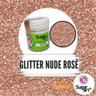 glitter nude rose banner