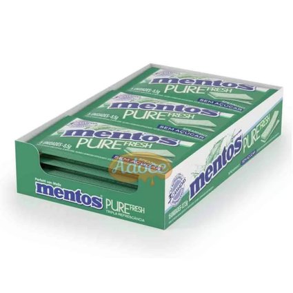 mentos pure 3 camada spermint dp
