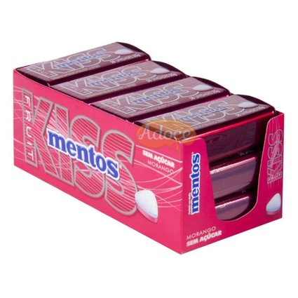 mentos kiss morango dp