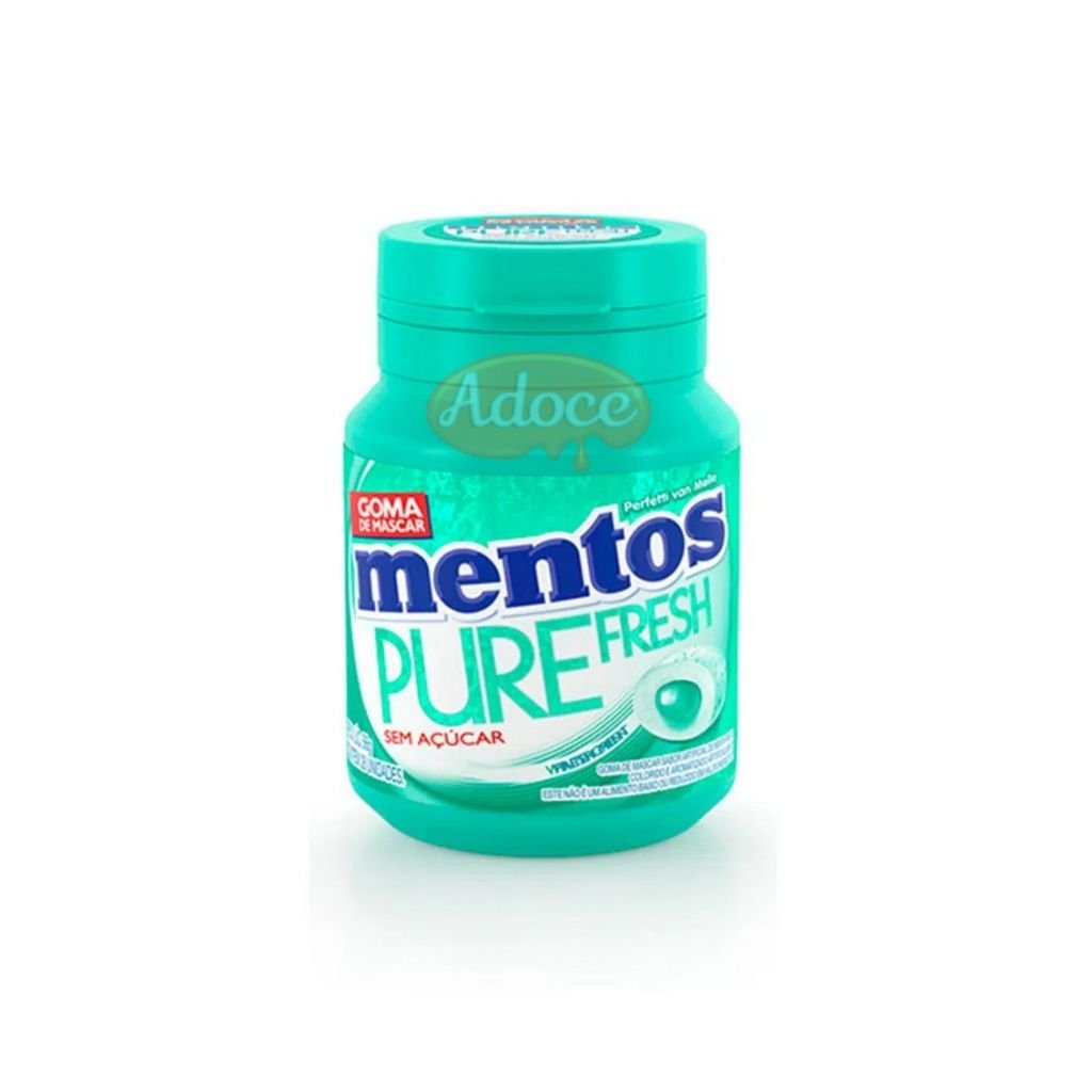 Chicle Mentos Pure Fresh Wintergreen 6PotesX56g Perfetti