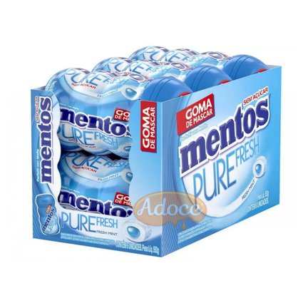mentos pure fresh mint 92g dp
