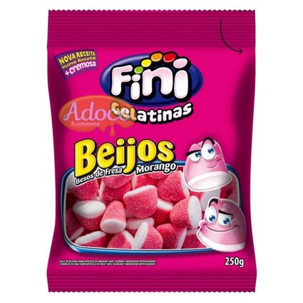 beijo de morango 250g pc