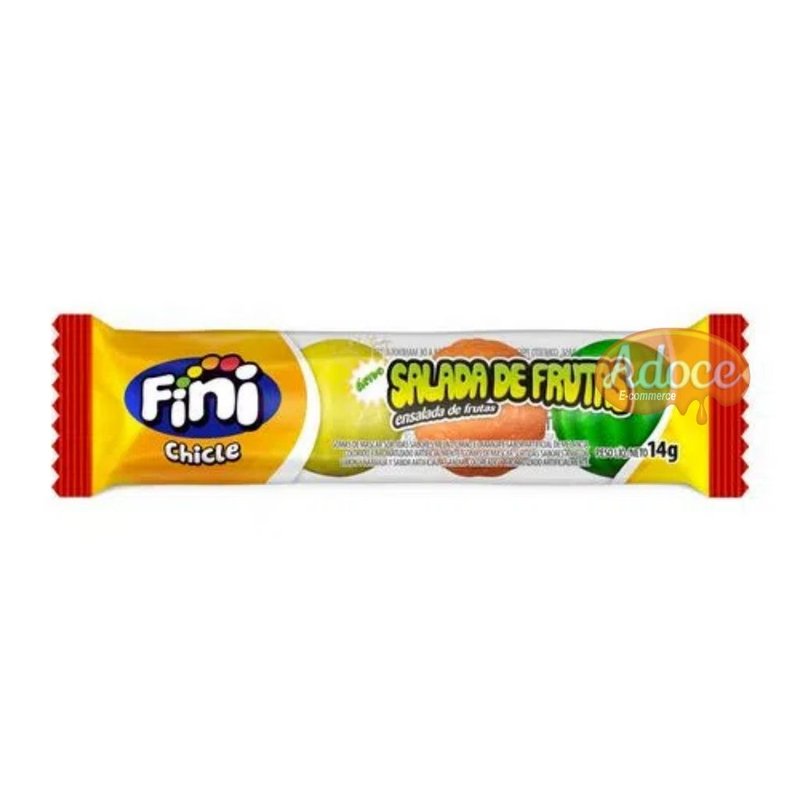 chicle salada de frutas 18x14g un