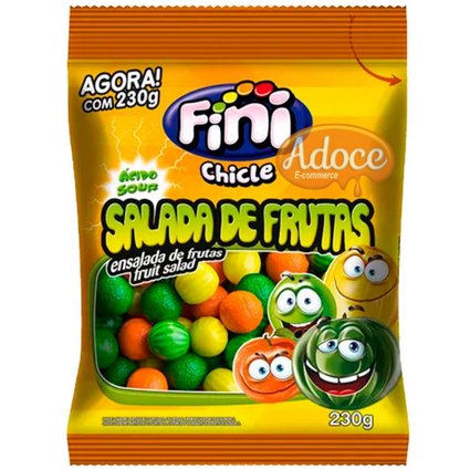 chicle salada de frutas 230g pc