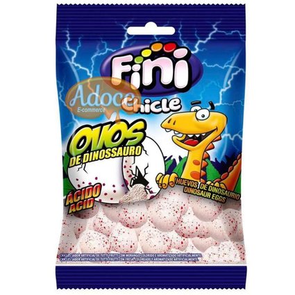 chicle ovos de dinossauro 230g pc