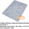 forma especial coelho sentado ref 9592