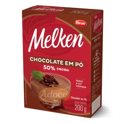 chocolate em po 50  200g