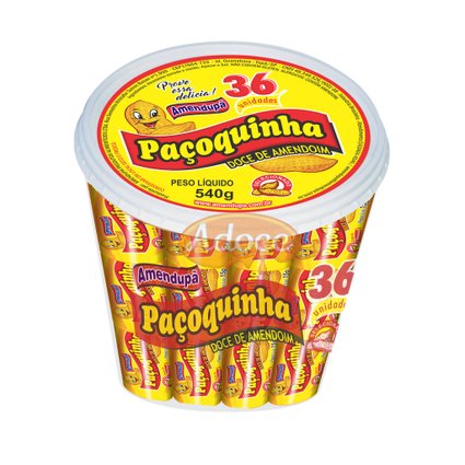 pacoca rolha 540g 36un