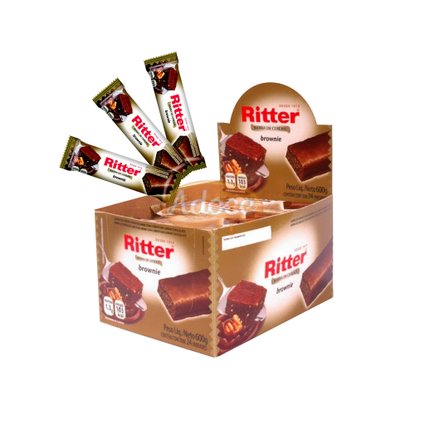 cereal brownie chocolate dp 24x25g ritter