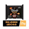 talento meio amargo 15unx25g garoto barra