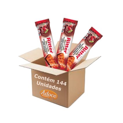 cereal morango choc cx ritter