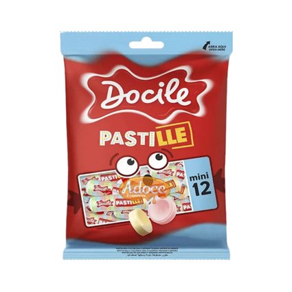 pastilha mini de fruta mini 12 580g docile