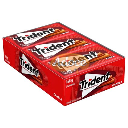 caixa trident canela 21unx8g