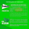 goma de mascar trident menta 8g tabela nutricional