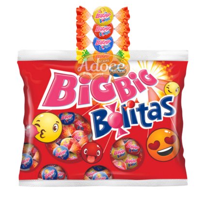 01 chicle big big bolitas 252g arcor