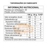 bala fini amoras 500g tabela nutricional