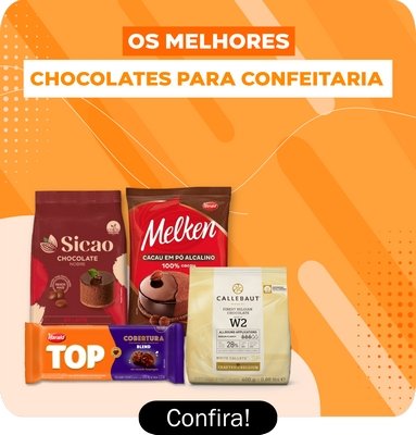 chocolates para confeitaria