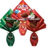 01 kit ovos de pascoa 3 ovos 1 talento castanha 1 talento avela 1 baton