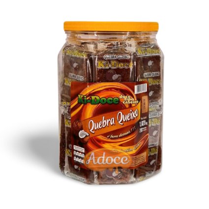 quebra queixo cocada queimada 20unx51g kidoce