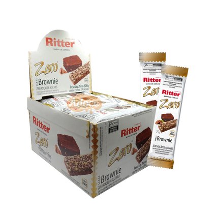 01 barra de cereal zero 24unx25g ritter