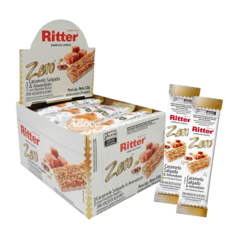 05 barra de cereal zero 24unx25g ritter